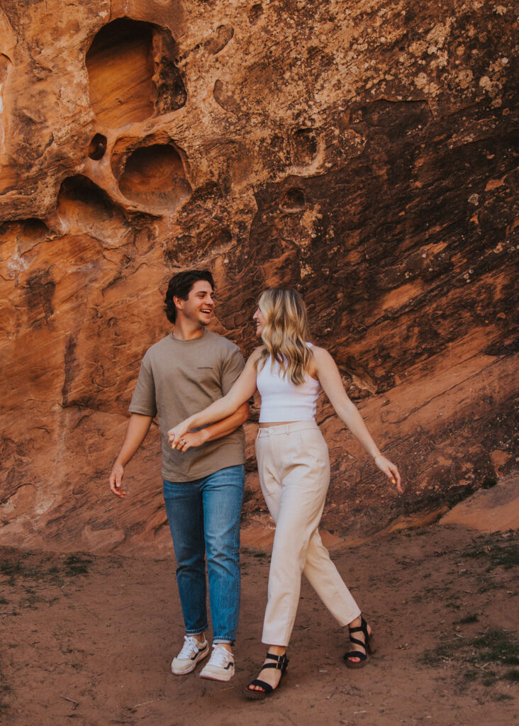 Couples photoshoot at Canyon