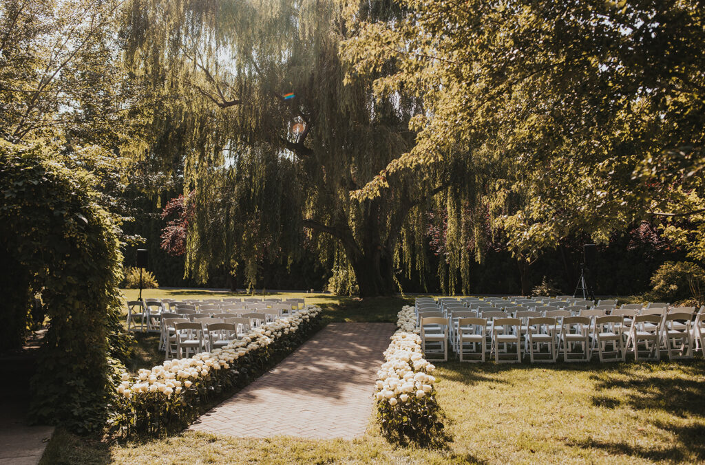promise garden wedding venue ceremony spot
