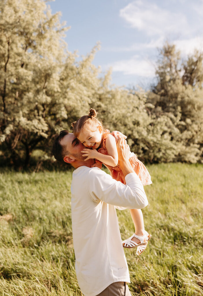 Family Maternity Session Near the Columbia River