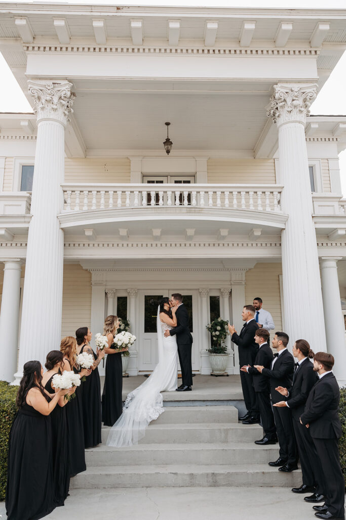 Moore Mansion wedding ceremony