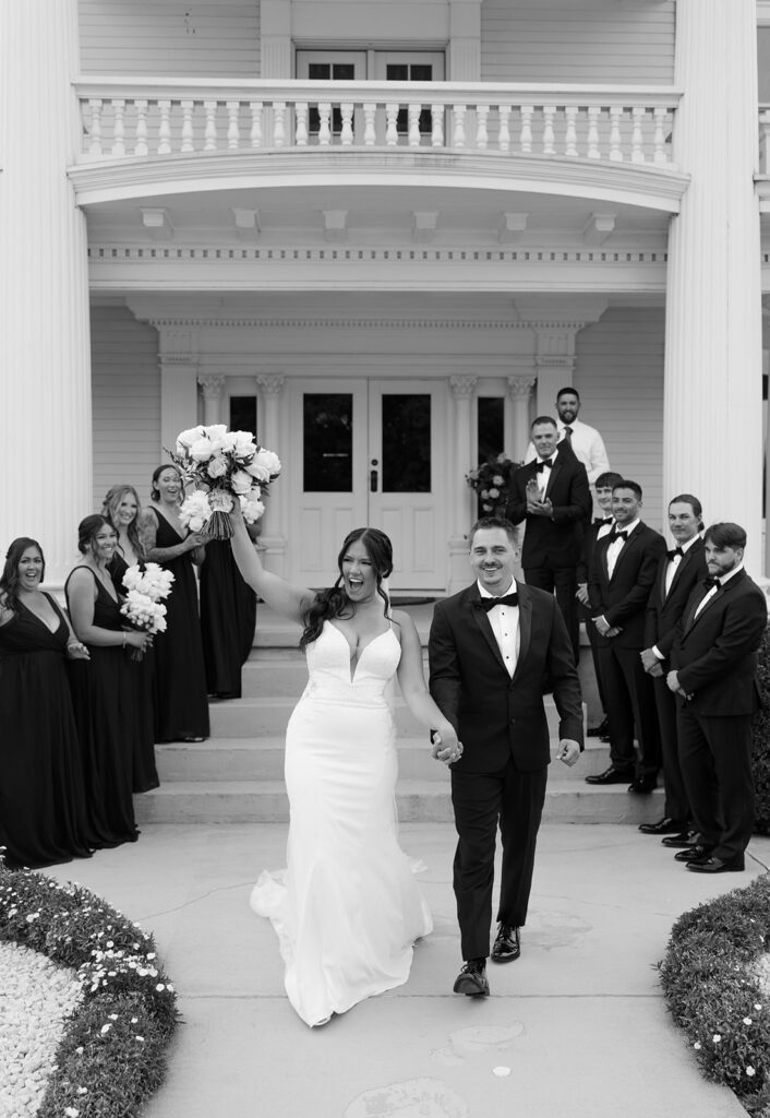 Moore Mansion wedding ceremony