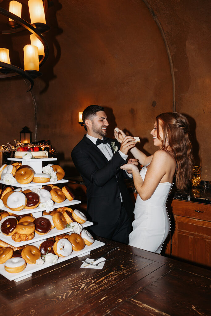 Wedding reception at a Chelan, WA wedding venue