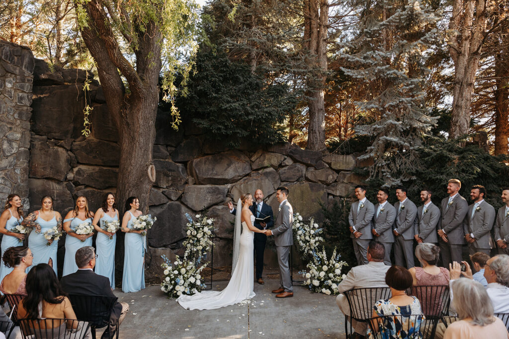 Terra Blanca Winery & Estate Vineyard wedding ceremony