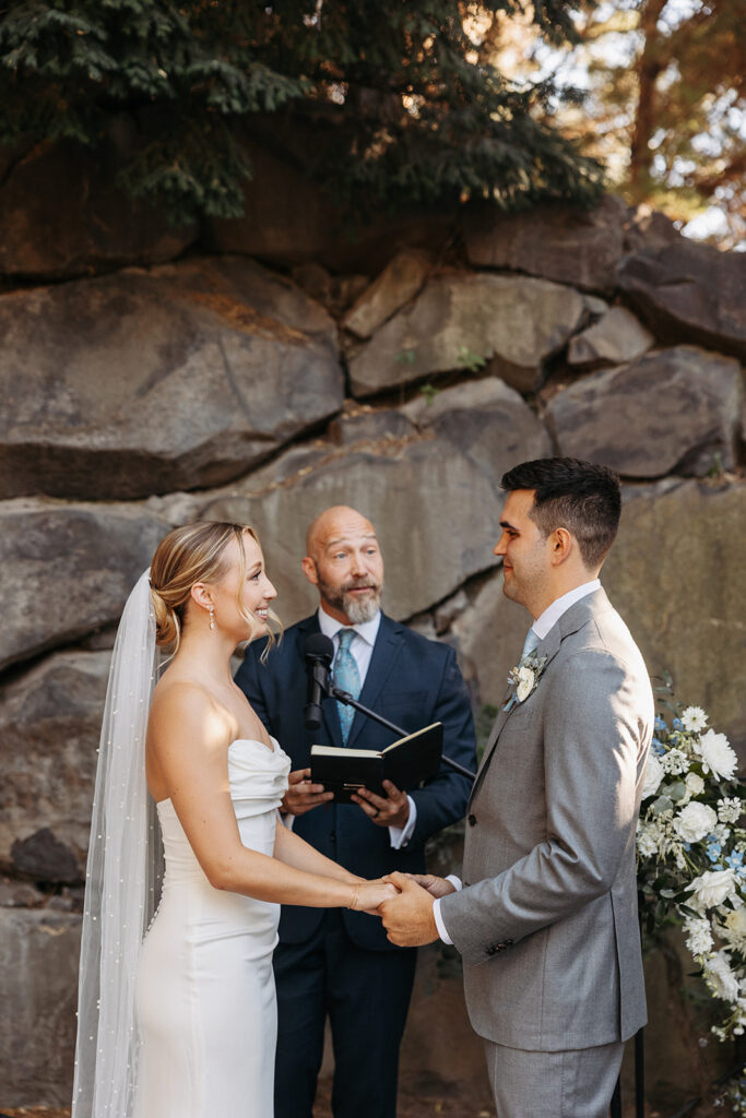 Terra Blanca Winery & Estate Vineyard wedding ceremony