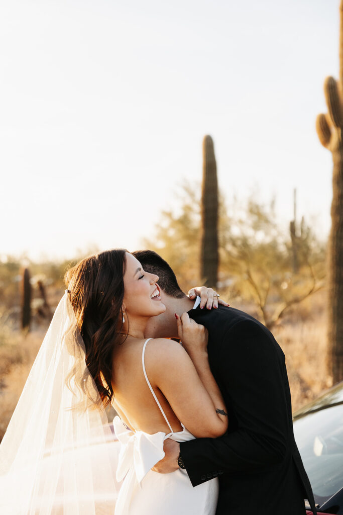 Desert elopement in phoenix, arizona