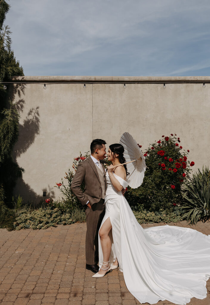 Washington winery wedding portraits in the fall