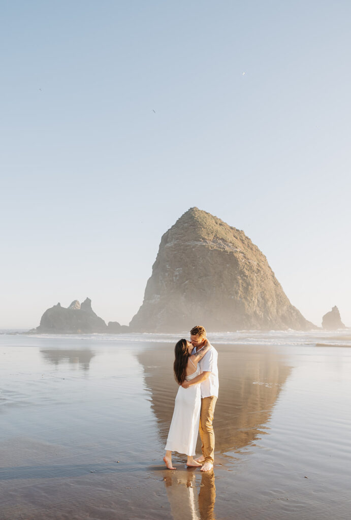 Cannon Beach engagement photos