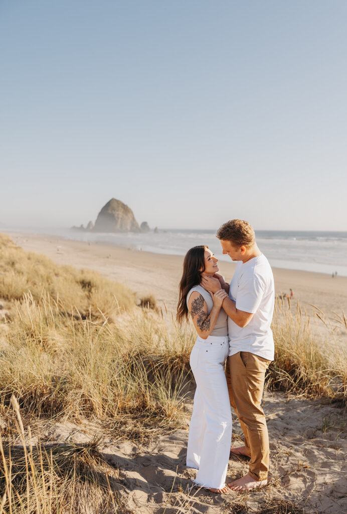 Cannon Beach engagement photos