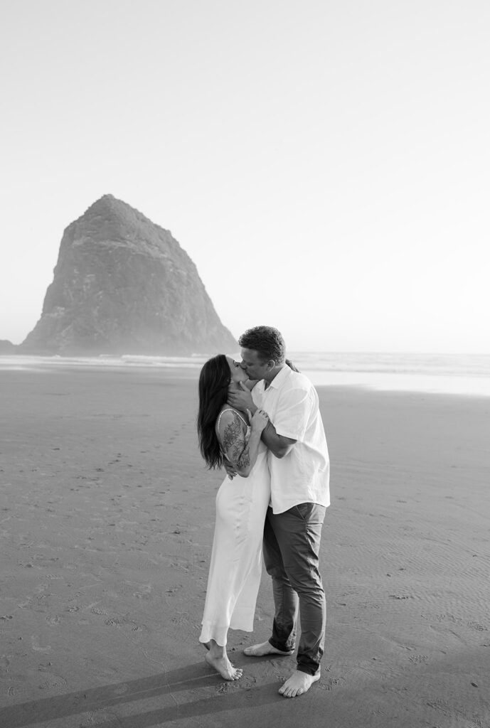 Cannon Beach engagement photos