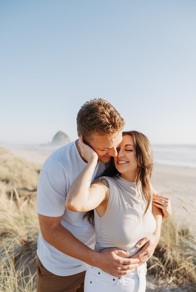Cannon Beach engagement photos