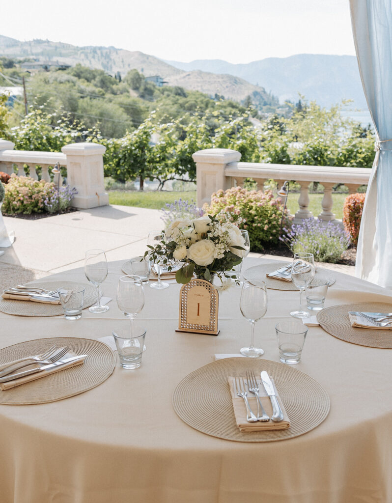 Chelan WA wedding venue