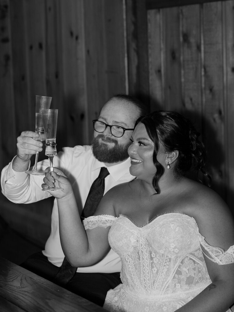 Washington barn wedding reception