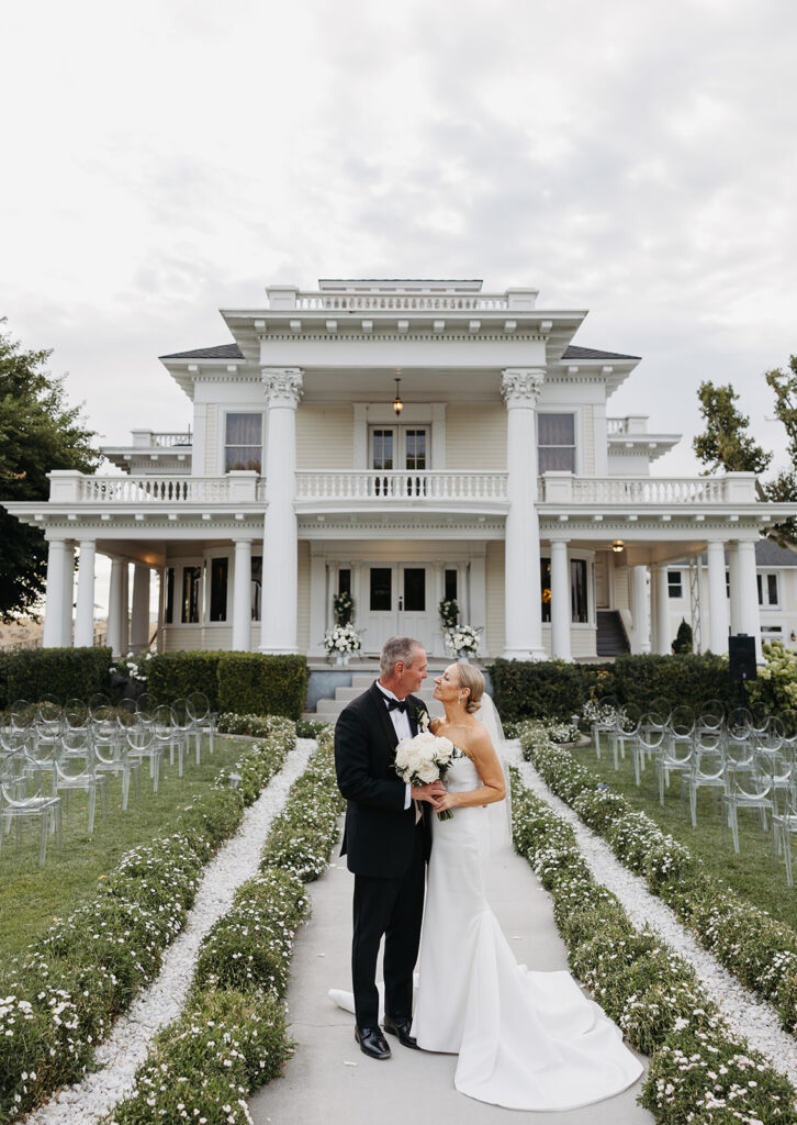 Intimate Ceremony Moment at a Historic Estate