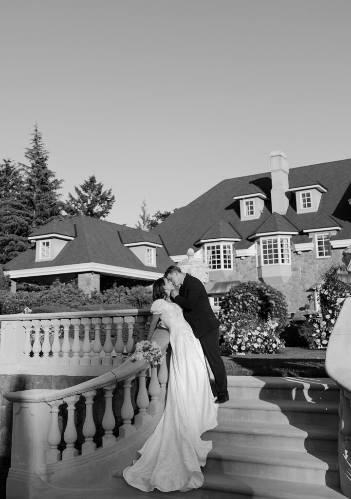 Luxury European-inspired wedding venue in Oregon