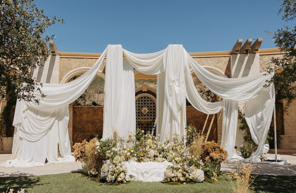 Europa weddings styled shoot for Southern Bride Magazine in California