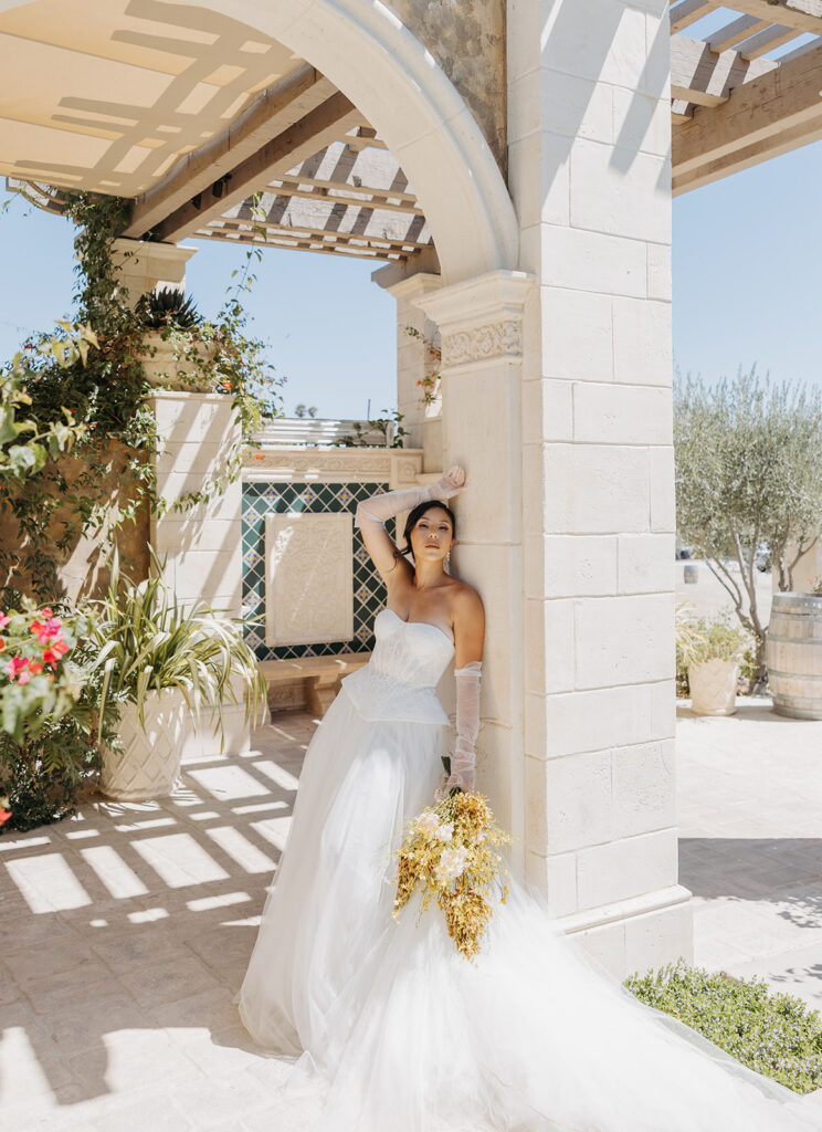 Europa weddings styled shoot for Southern Bride Magazine in California