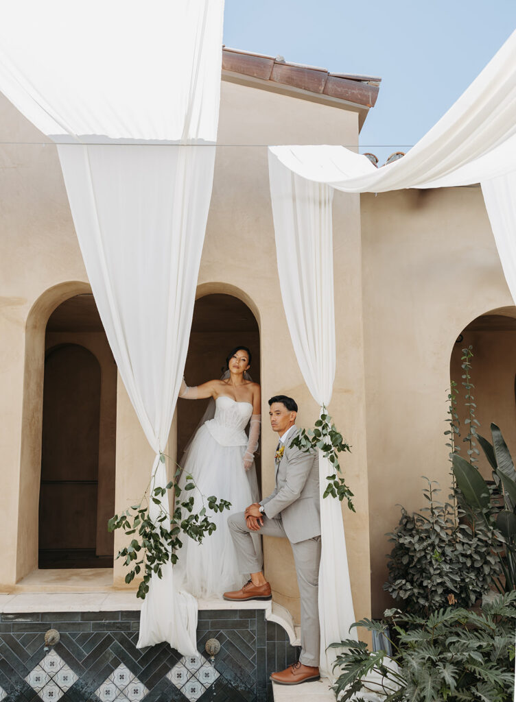 Europa weddings styled shoot for Southern Bride Magazine in California