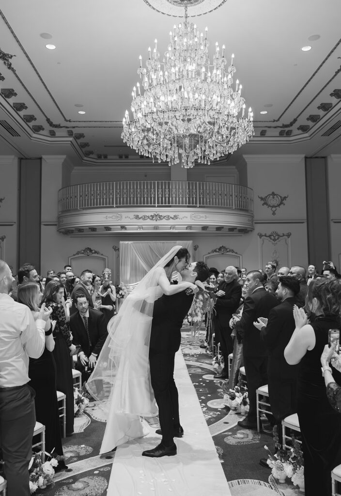 Historic Davenport Hotel Wedding ceremony