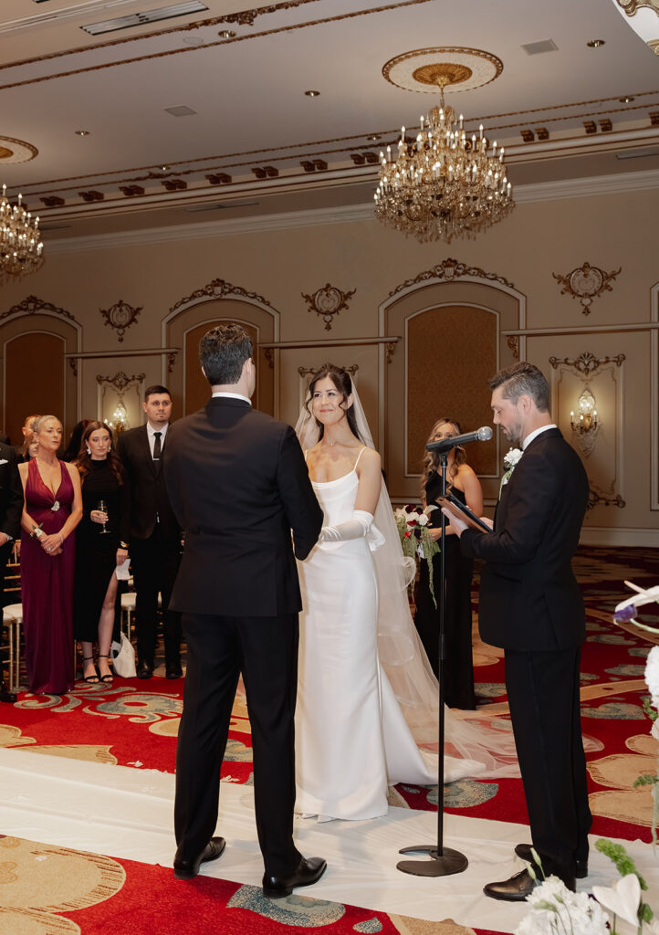 Historic Davenport Hotel Wedding ceremony