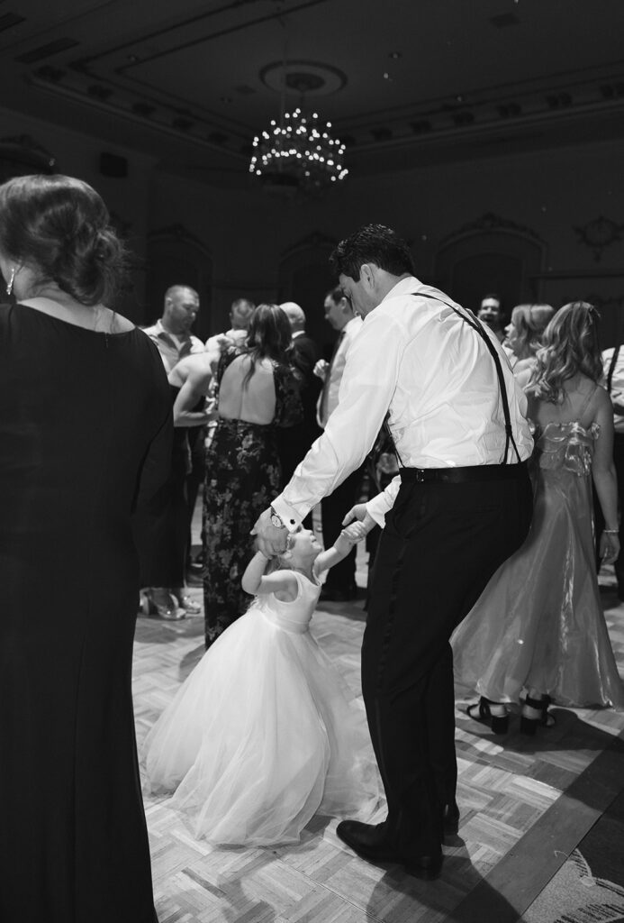 Wedding reception at the Historic Davenport Hotel in Spokane, WA